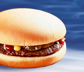 McDonalds Regular Hamburger